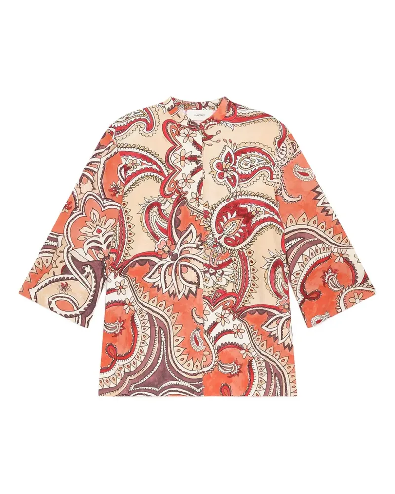 Maliparmi Hippie Lotus blouse - Nude Nude