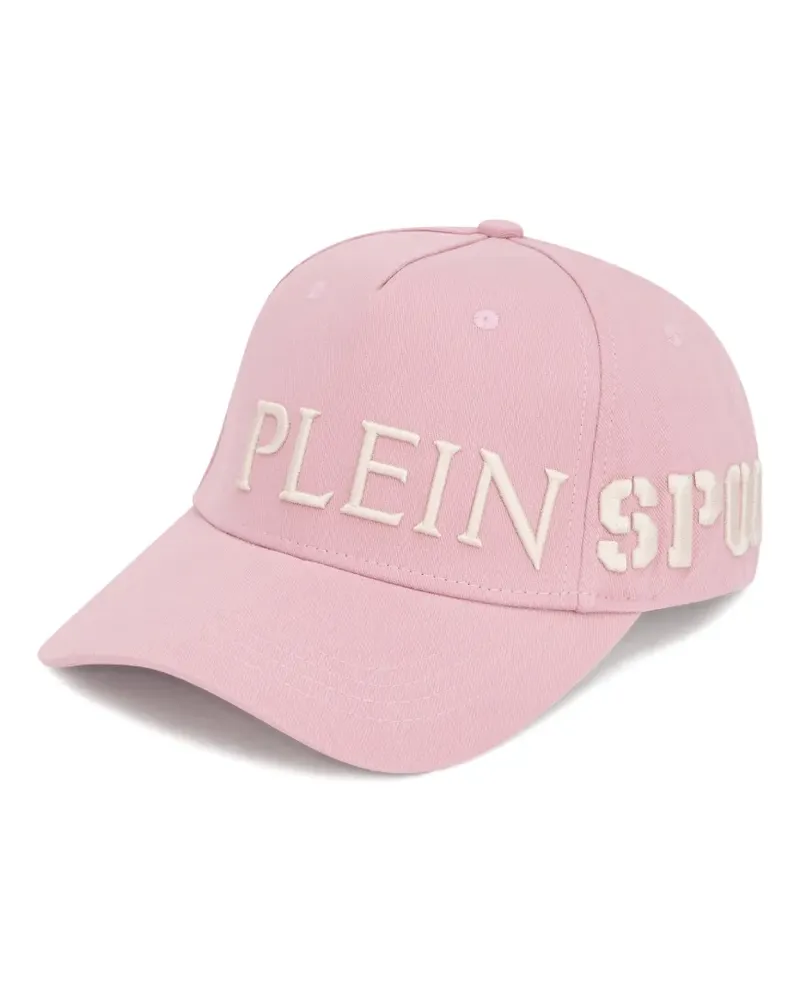 Philipp Plein embroidered cotton-gabardine baseball cap - Rosa Rosa