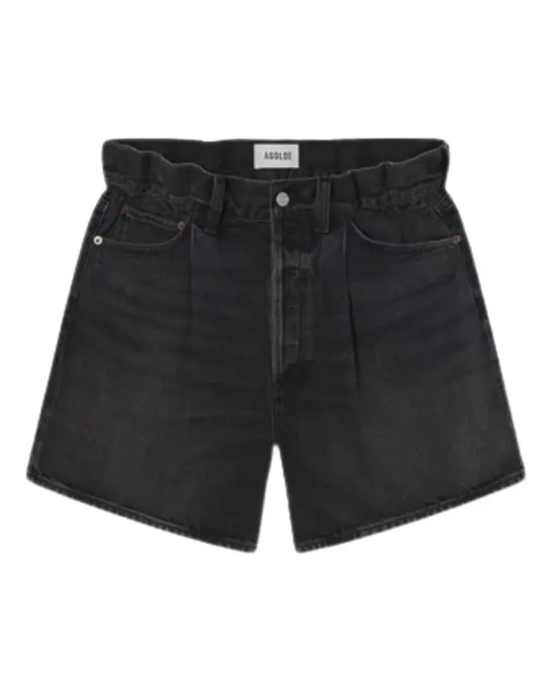 AGOLDE Lyonne high-waisted shorts - Schwarz Schwarz