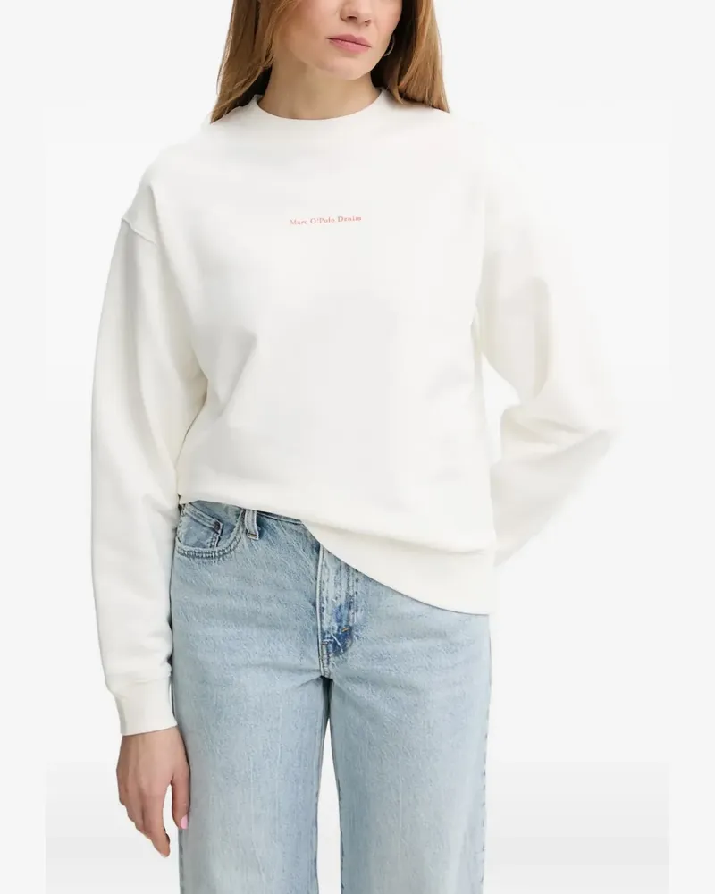Marc O'Polo Sweatshirt mit grafischem Print - Nude Nude