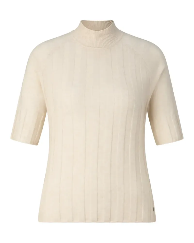 Bogner Gerippter Strickpullover - Nude Nude