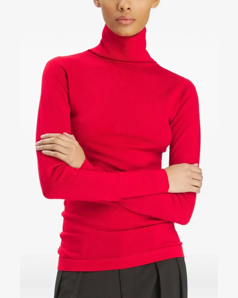 BARENA Pullover mit Rollkragen - Rot Rot