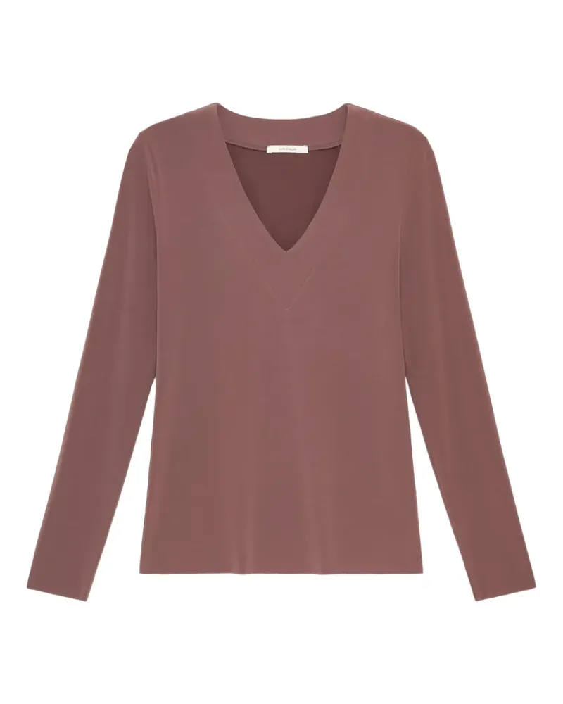 Maliparmi V-neck long-sleeved T-shirt - Rot Rot