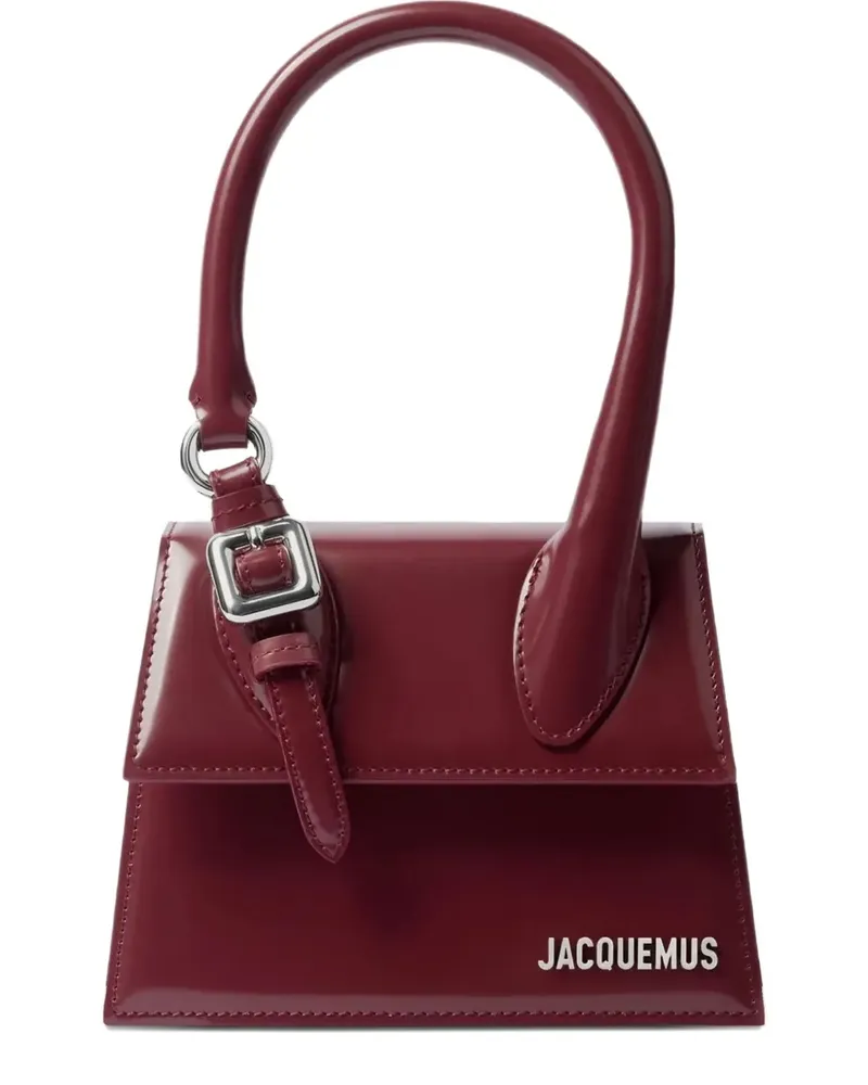 Jacquemus medium The Chiquito buckle-detail mini bag - Rot Rot