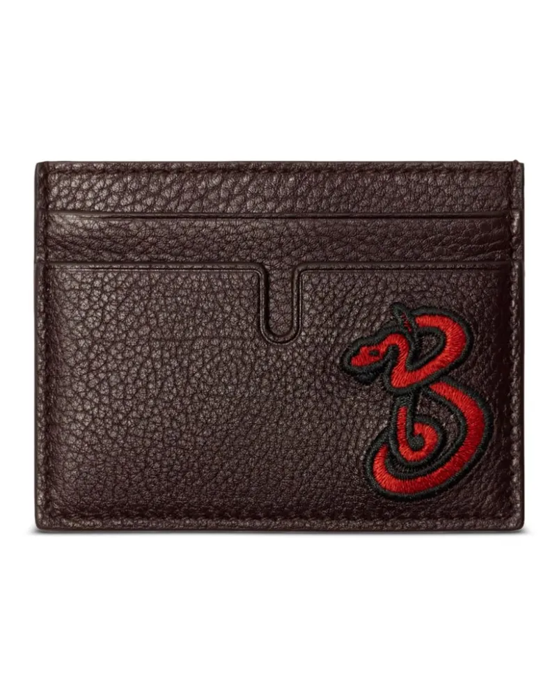 Burberry B Snake Kartenetui - Braun Braun