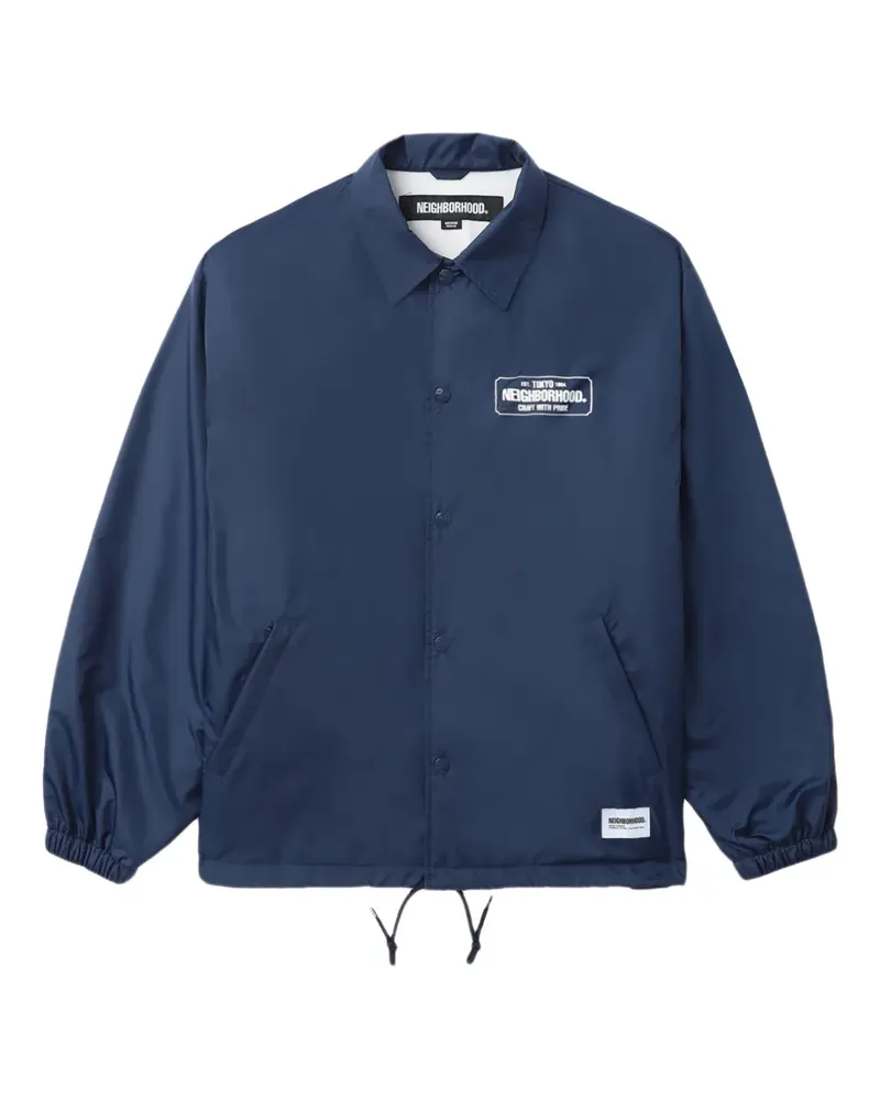 Neighborhood Jacke mit Kordelzug - Blau Blau
