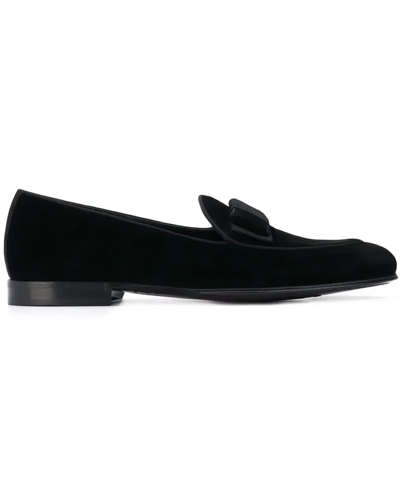 Dolce & Gabbana Loafer mit Schleife - Schwarz Schwarz