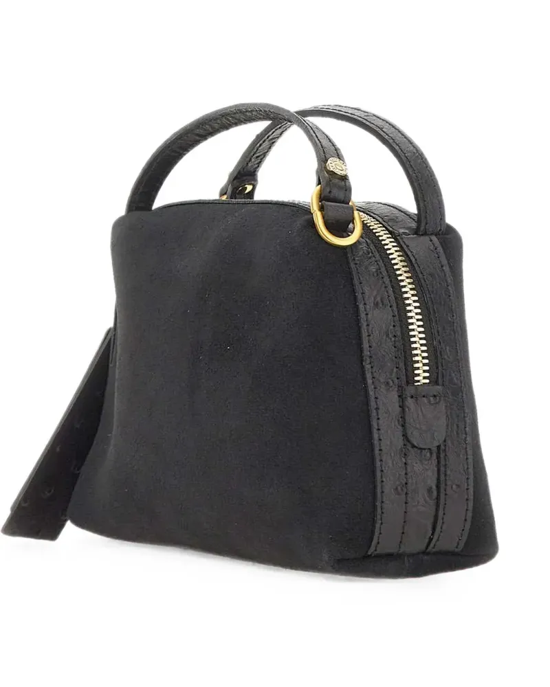 Gianni Chiarini Alifa suede handbag - Schwarz Schwarz