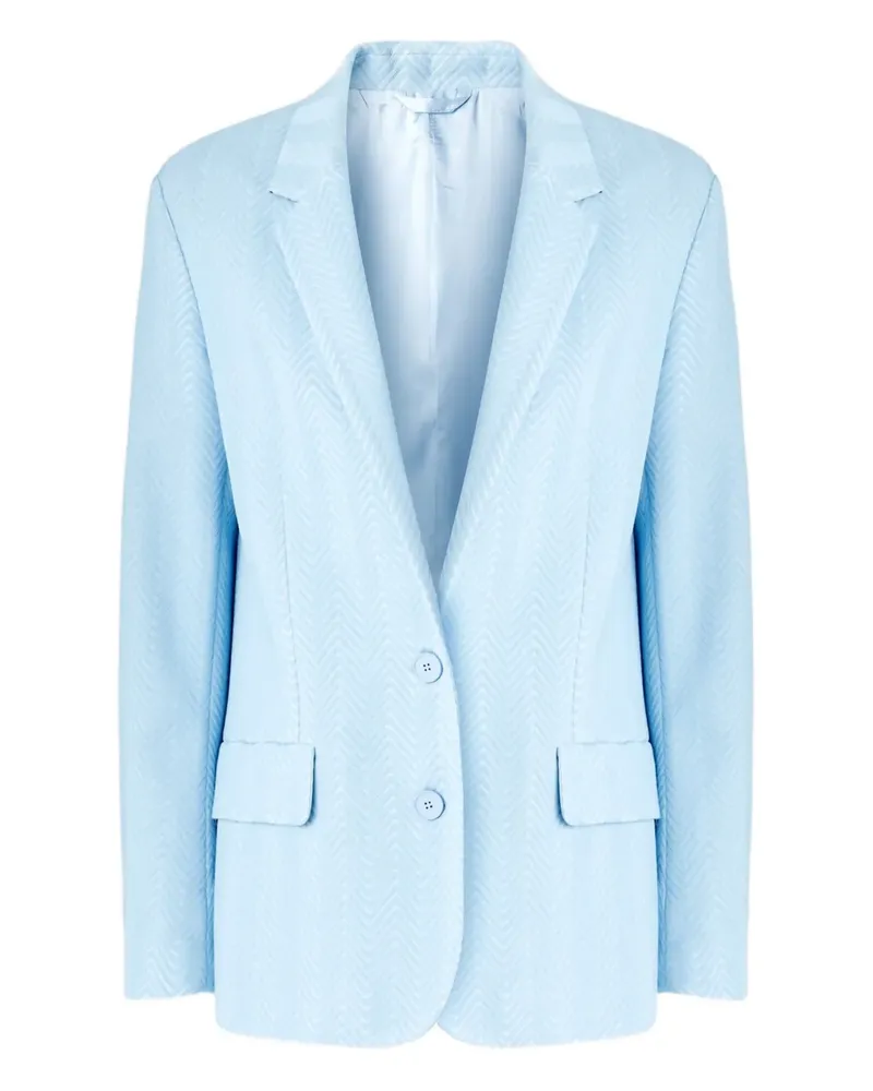 Missoni Blazer mit Zickzackmuster - Blau Blau