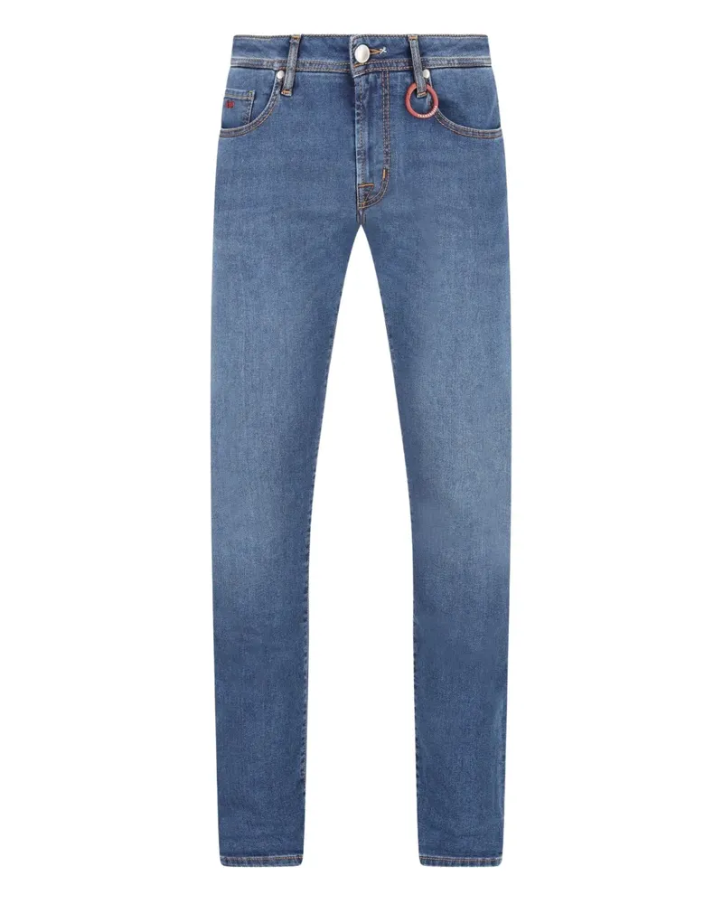 Tramarossa Jeans mit Logo-Patch - Blau Blau