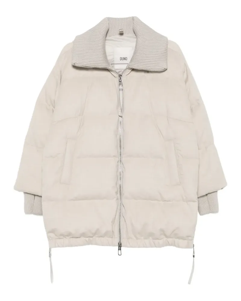 DUNO quilted high-neck jacket - Nude Nude