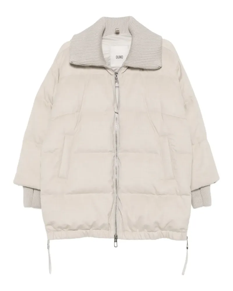 DUNO Gesteppte Jacke mit Stehkragen - Nude Nude