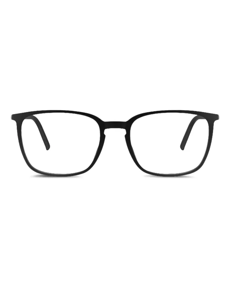 Silhouette square-frame glasses - Schwarz Schwarz