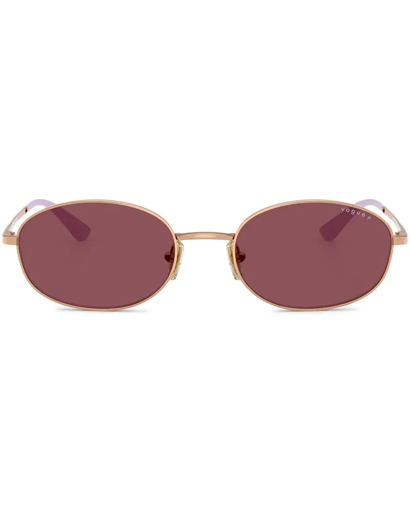 Vogue Sonnenbrille mit rundem Gestell - Rosa Rosa