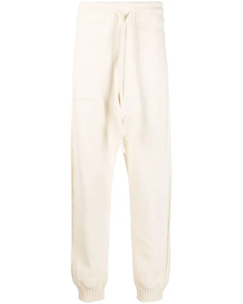 OFF-WHITE Jogginghose mit diagonalen Streifen - Nude Nude