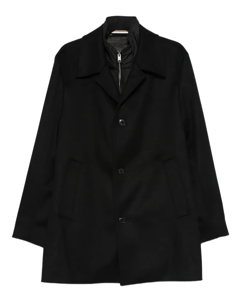 HUGO BOSS Jacke mit Kontrasteinsätzen - Schwarz Schwarz