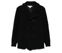 Cabanjacke mit gerippten Ärmeln - Blau