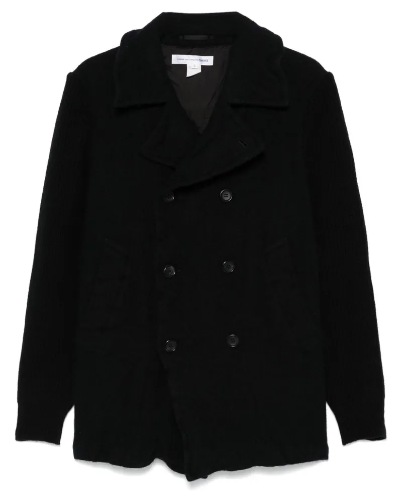 Comme des Garçons Cabanjacke mit gerippten Ärmeln - Blau Blau
