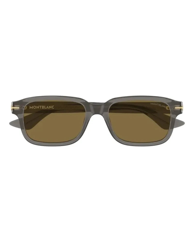 Montblanc square-frame sunglasses - Grau Grau