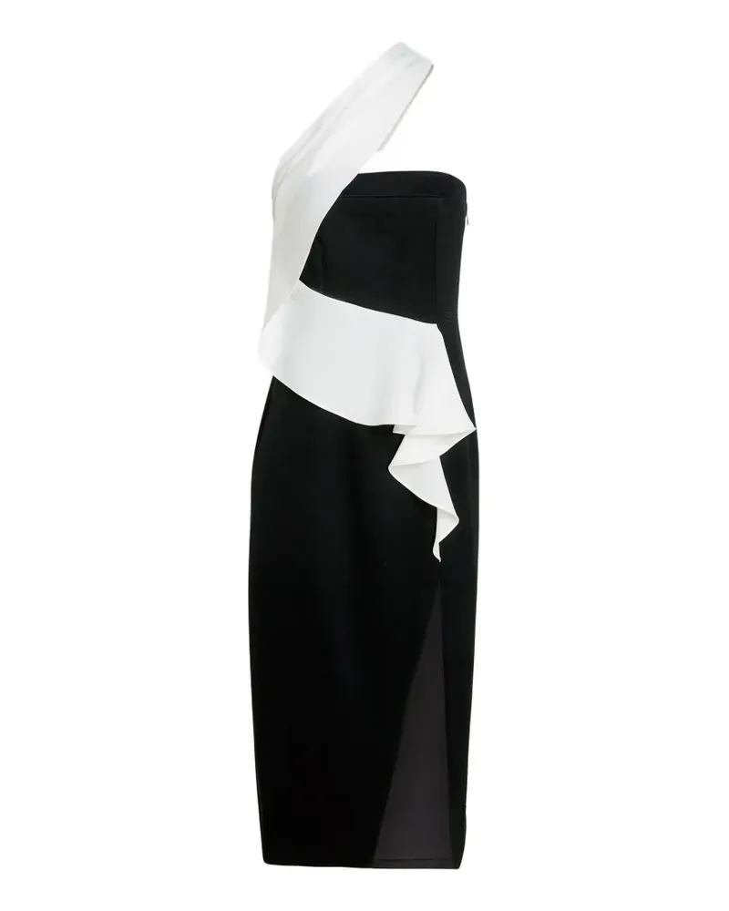 Karl Lagerfeld Asymmetrisches Kleid - Schwarz Schwarz
