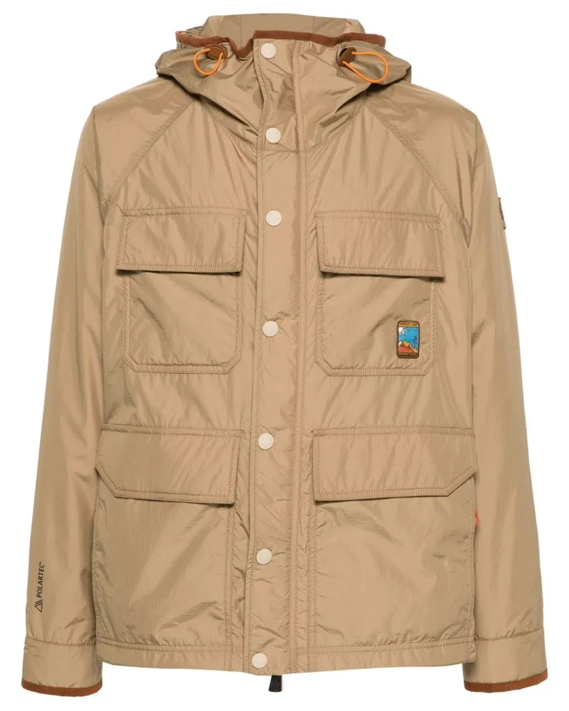 Moncler Gefütterte Rutor Kapuzenjacke - Nude Nude