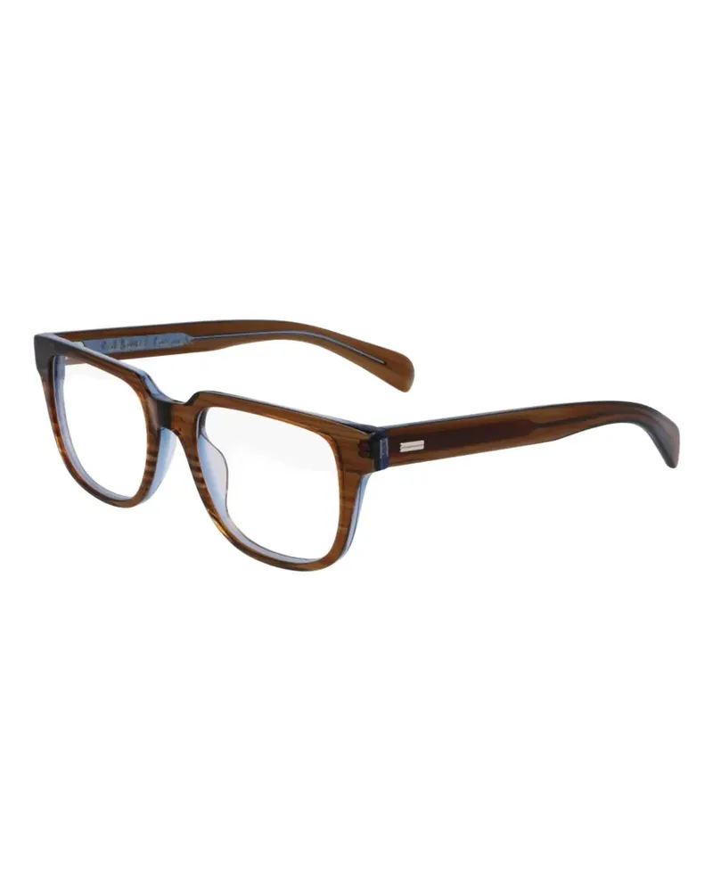 Paul Smith Goswell rectangle-frame glasses - Braun Braun