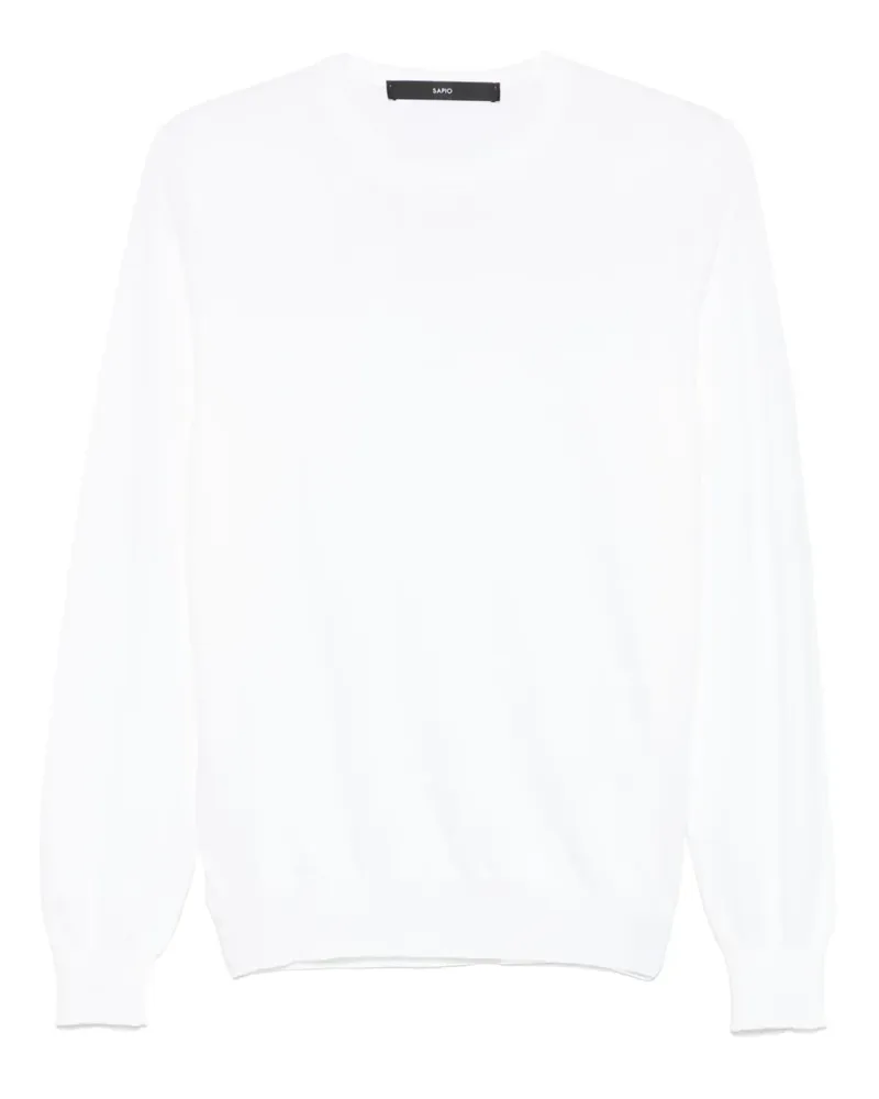 Sapio Fein gestricktes T-Shirt - Weiß Weiß