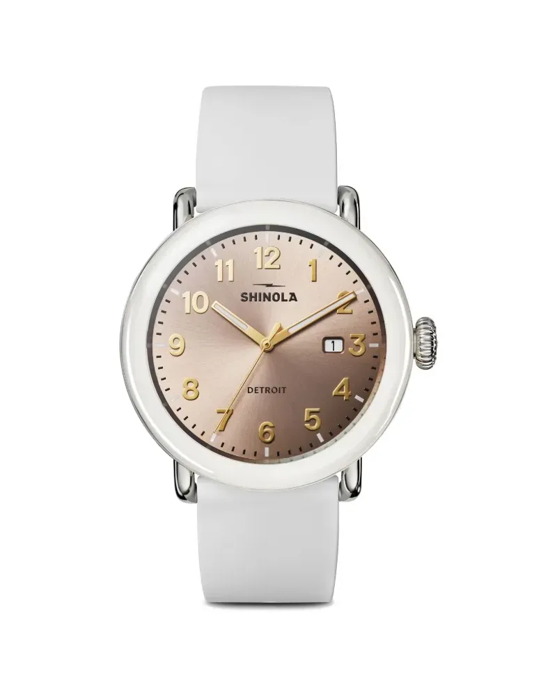 SHINOLA Detrola 38mm - Nude Nude