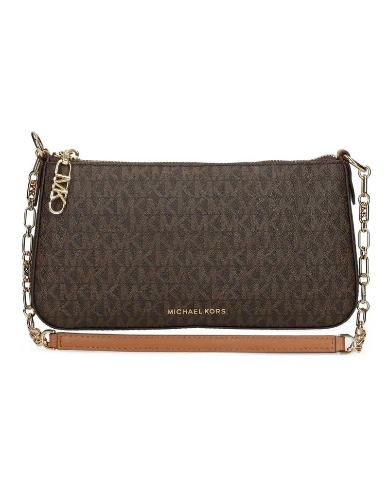 Michael Kors Tasche mit Monogramm-Kettenriemen - Braun Braun