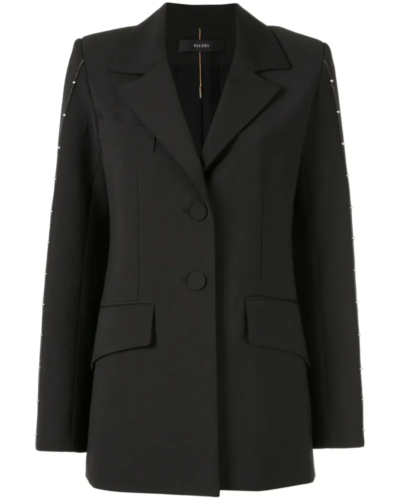 ELLERY Verzierter 'Patti' Blazer - Schwarz Schwarz