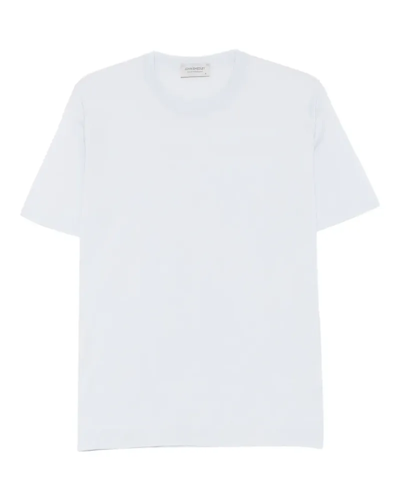 John Smedley Lorca T-shirt - Blau Blau