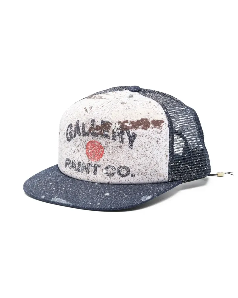 GALLERY DEPT. Alex Baseballkappe mit Farbklecks-Print - Blau Blau