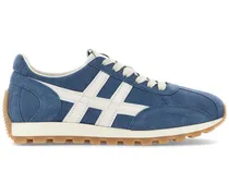 Sneakers aus Wildleder - Blau