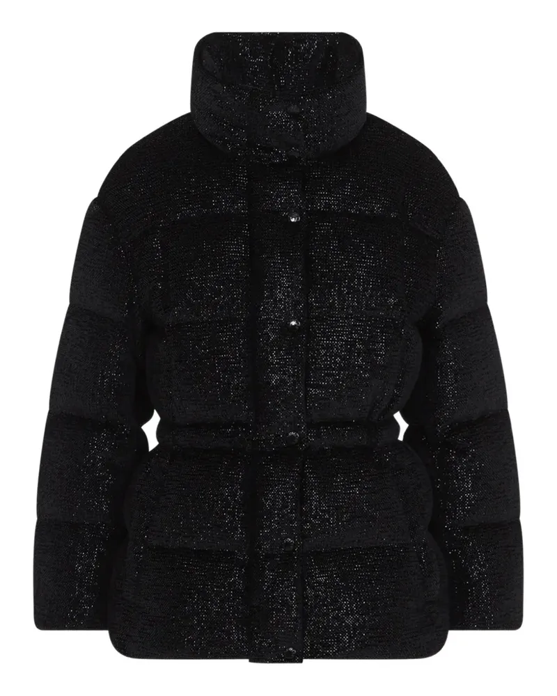 Moncler Kurze Mouettes Daunenjacke - Schwarz Schwarz