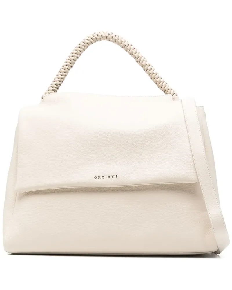 Orciani XL Sveva Schultertasche - Nude Nude