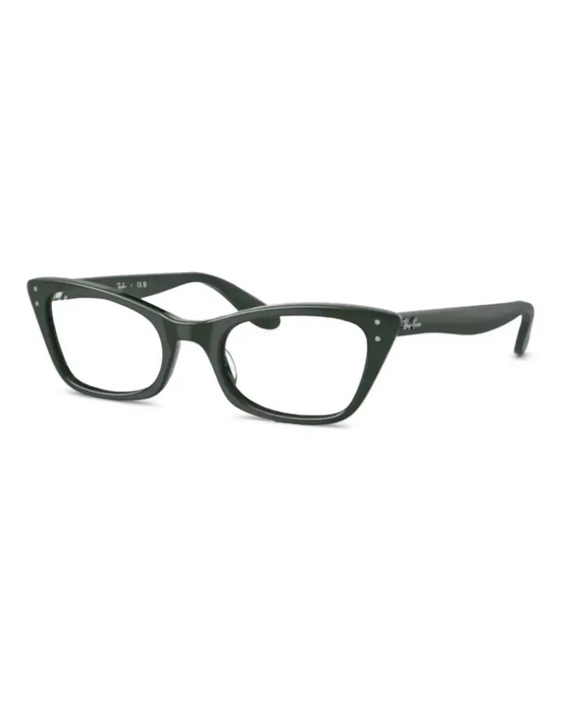 Ray Ban Brille mit geometrischem Gestell - Grün Grün