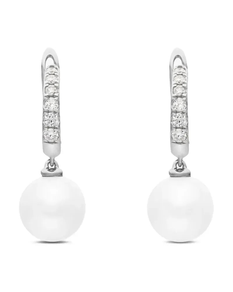 David Yurman Hängeohrringe aus Sterlingsilber 15,6mm Silber