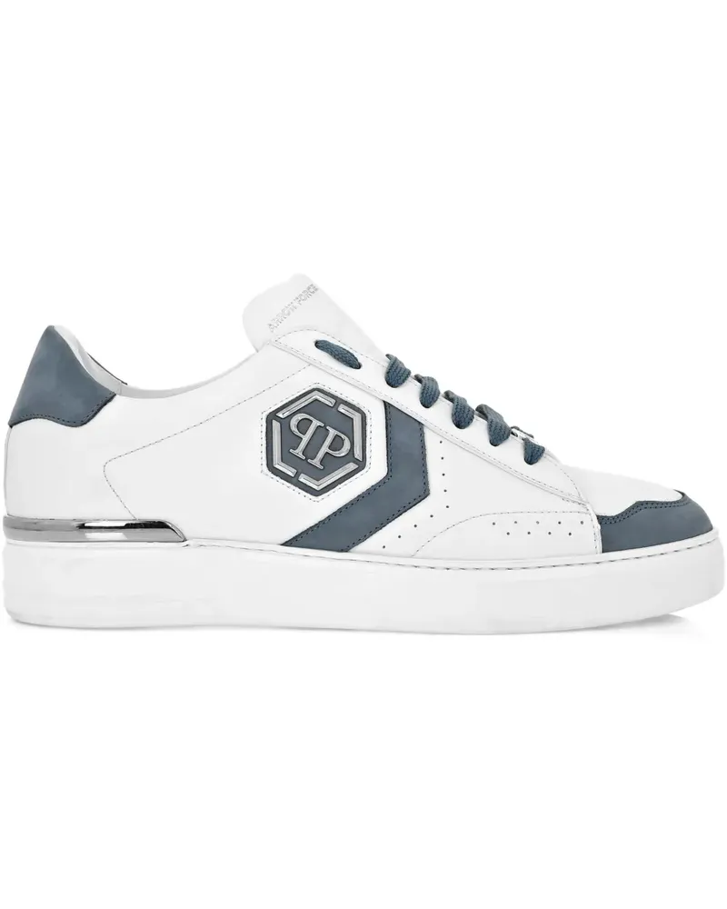 Philipp Plein Hexagon Sneakers - Weiß Weiß