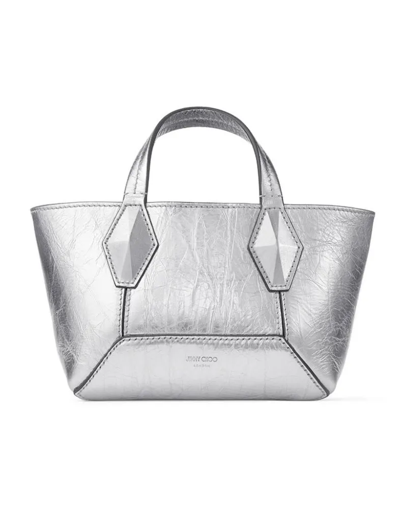 Jimmy Choo x Diamond Tote Bag - Silber Silber