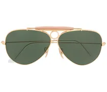 Klassische Pilotenbrille - Gold
