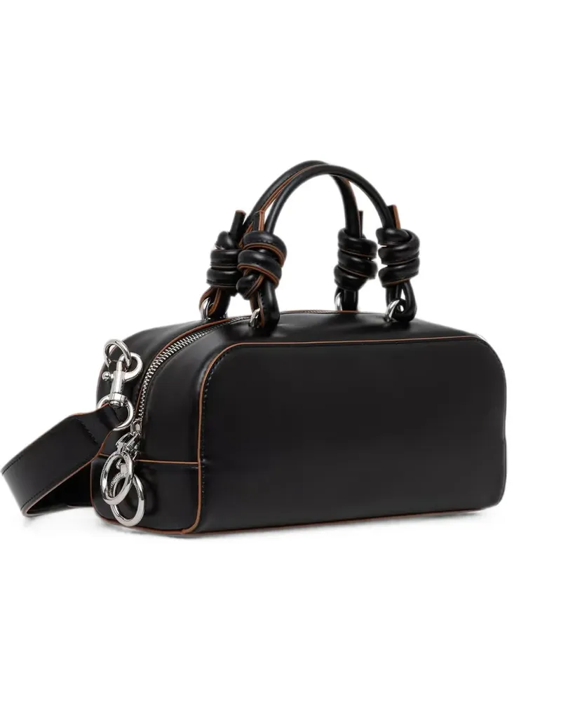 Benetton Be Bag knotted shoulder bag - Schwarz Schwarz