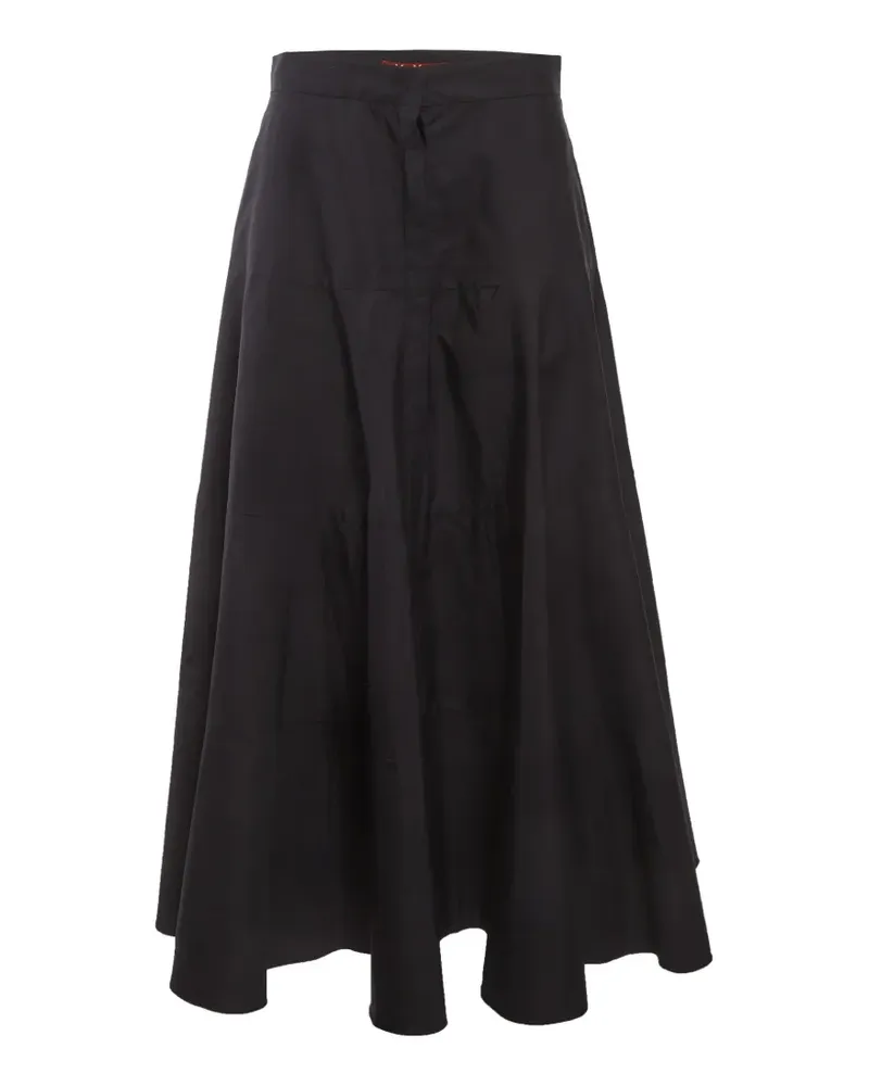 Max Mara flared midi skirt - Schwarz Schwarz