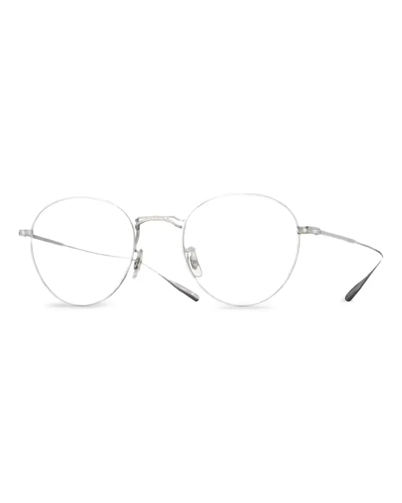 Oliver Peoples Runde Hanlon Brille - Silber Silber