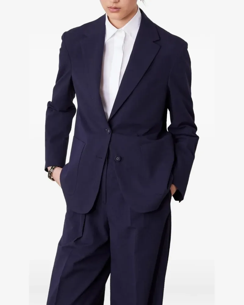 Officine Generale Jacke mit zwei Knöpfen - Blau Blau