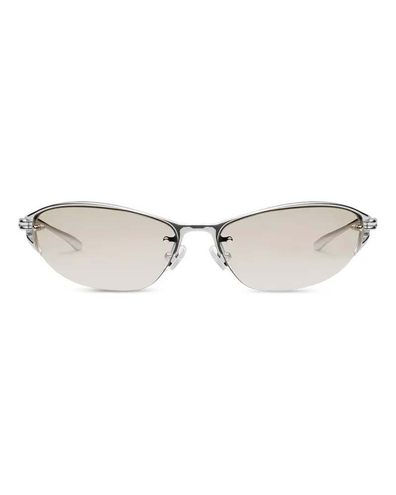 Gentle Monster Futura 02 Sonnenbrille - Silber Silber