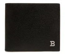 Portemonnaie mit Prägung - Schwarz