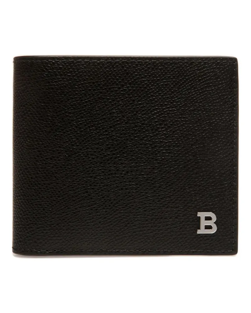 Bally Portemonnaie mit Prägung - Schwarz Schwarz