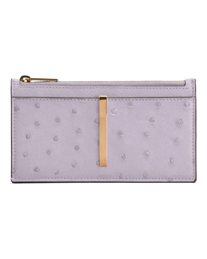 TOD'S Portemonnaie mit Logo-Gravur - Violett Violett