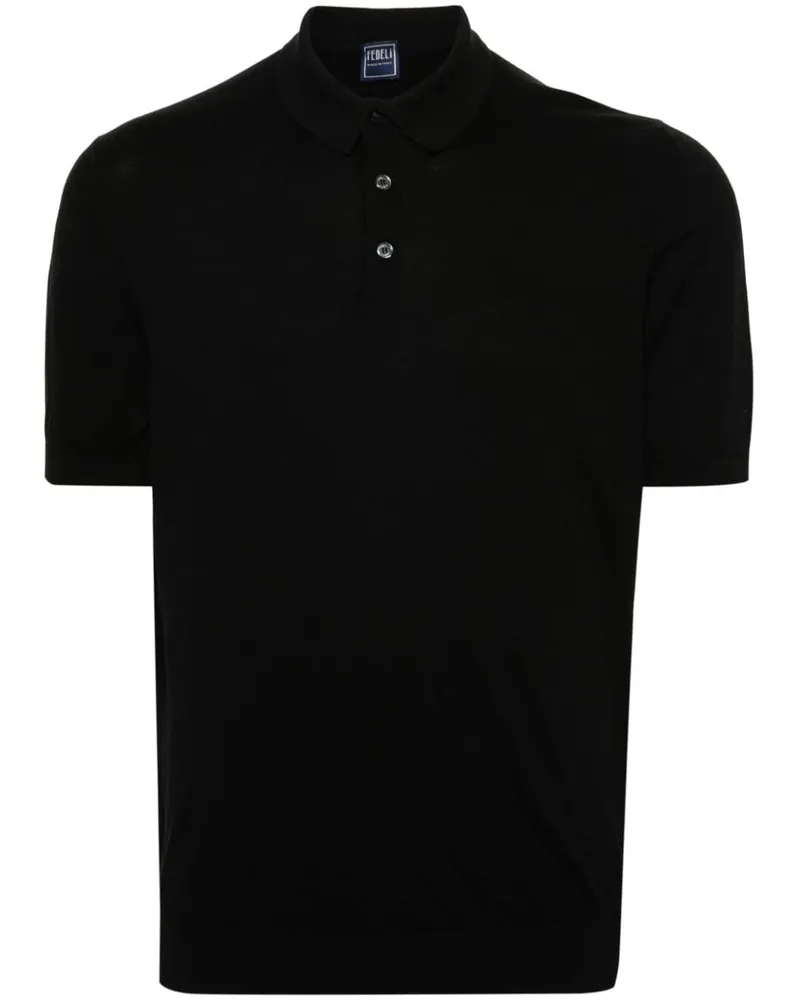 Fedeli Sportman Poloshirt - Schwarz Schwarz