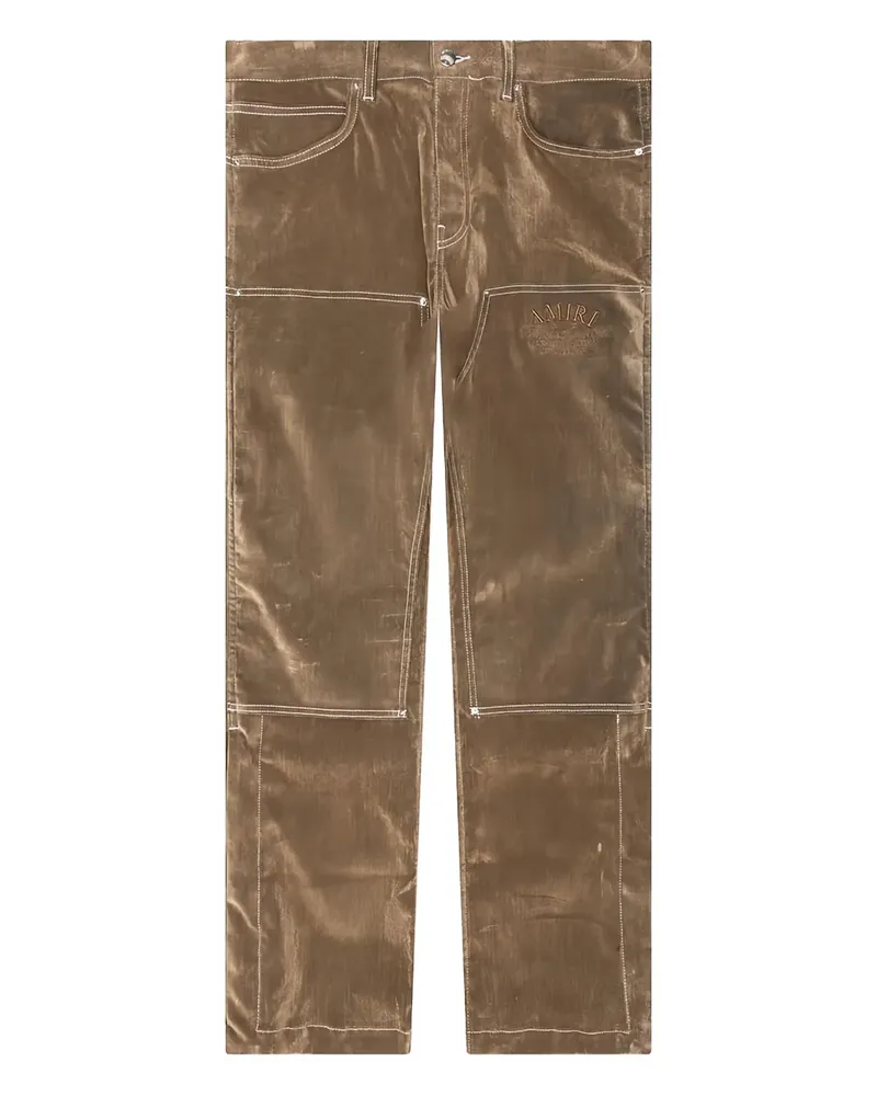 Amiri Cargohose aus Samt - Braun Braun